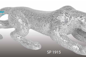 PANTERA MOSAICO CRACKED Leopardo