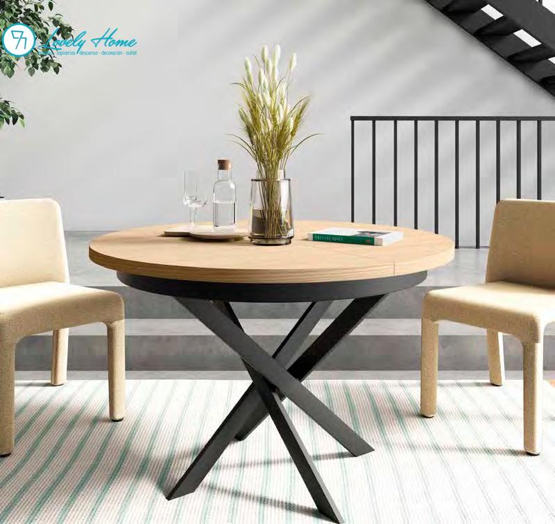 Mesa extensible Madeira M815 - Imagen 8