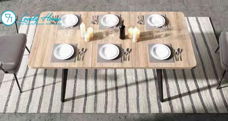 Mesa extensible Fiji M822