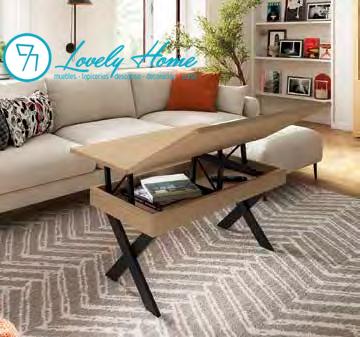 Mesa elevable convertible Zanzíbar M839 - M840 - Imagen 6