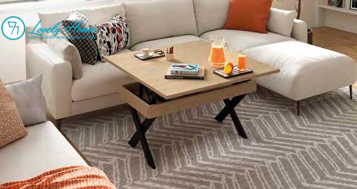 Mesa elevable convertible Zanzíbar M839 - M840